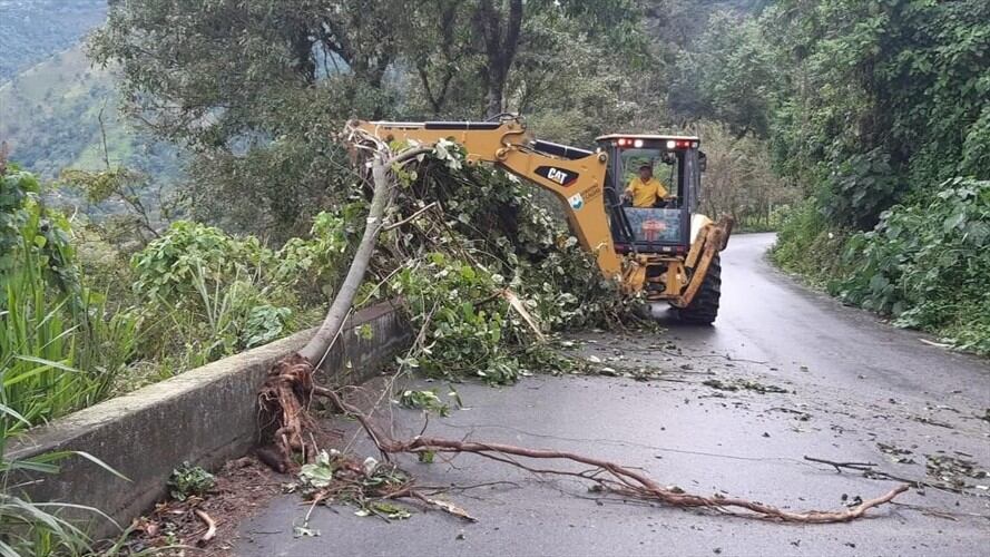 Emergencias invernales en Caldas. Foto: Cortesía
