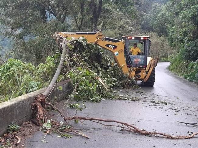Emergencias invernales en Caldas. Foto: Cortesía