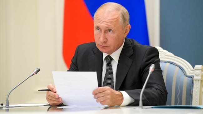 Putin se niega a pronunciar el nombre de su detractor, y se refiere a él en relación con el lugar de su hospitalización después de su presunto envenenamiento. Foto: Getty Images
