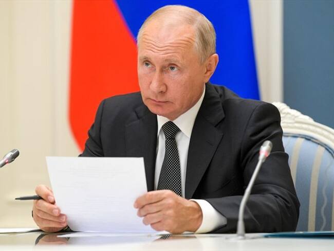 Putin se niega a pronunciar el nombre de su detractor, y se refiere a él en relación con el lugar de su hospitalización después de su presunto envenenamiento. Foto: Getty Images