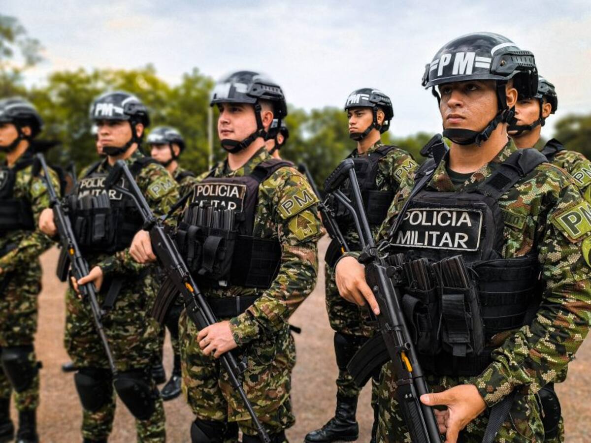 Alcaldía de Bucaramanga anunció la llegada de dos pelotones de la Policía Militar a la ciudad