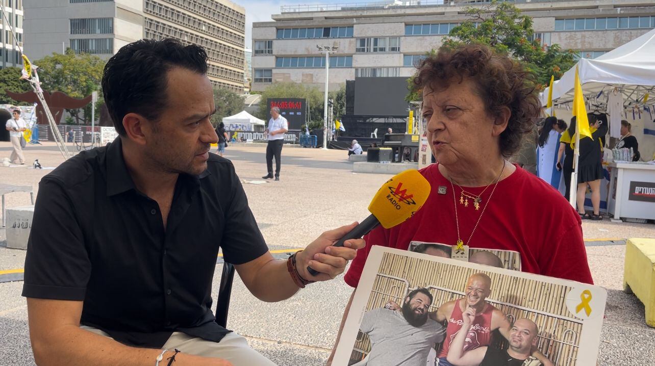“Sigan fuertes, sé que volverán”: madre de dos secuestrados por Hamás el 7 de octubre