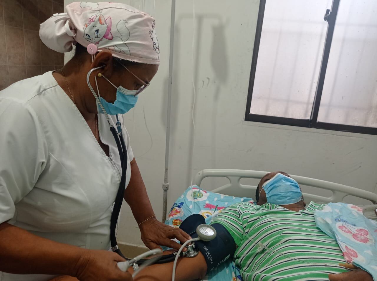 Atención a pacientes en el Hospital La Candelaria de El Banco/ Gobernación del Magdalena