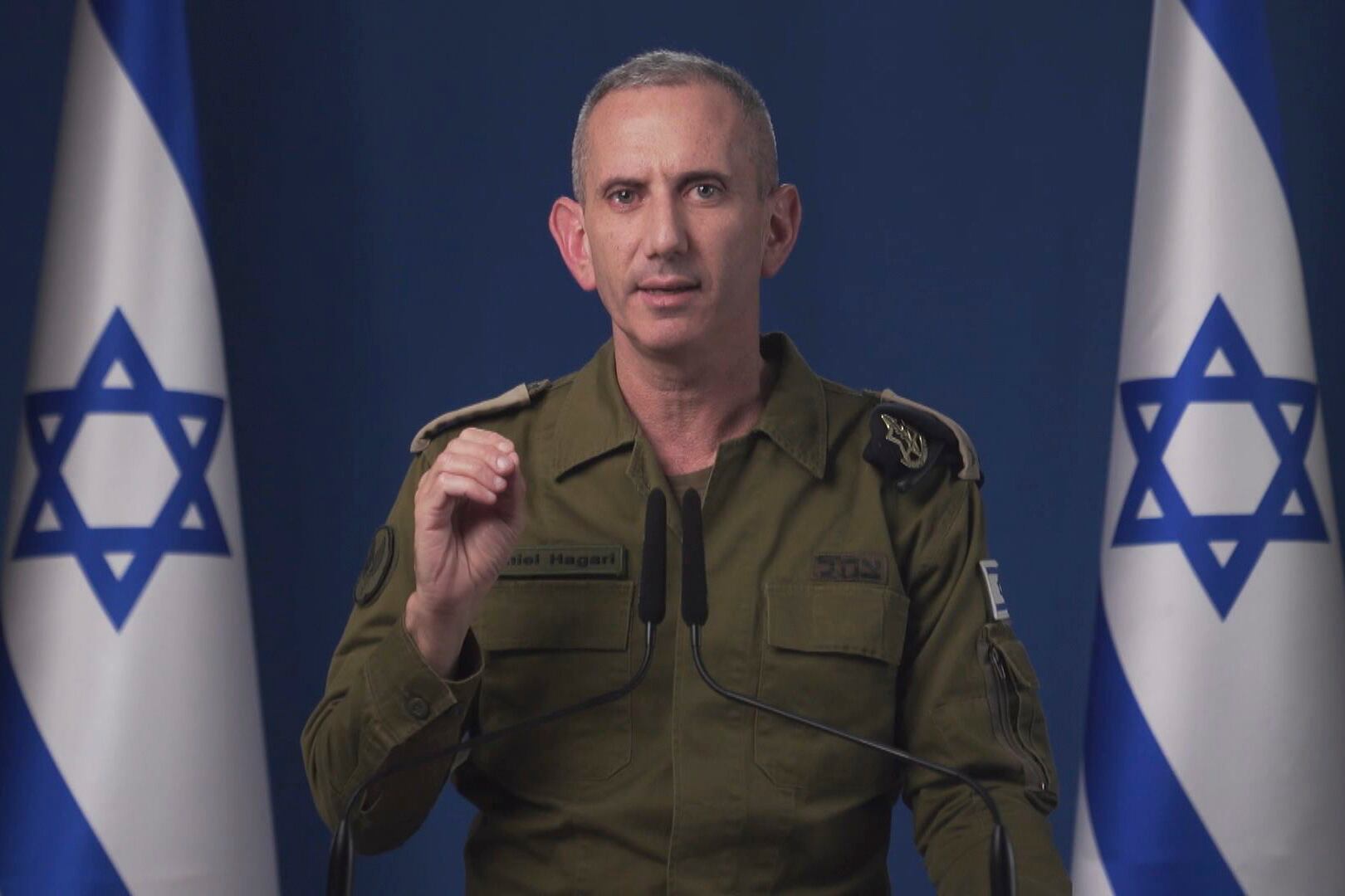 El Ejército israelí advirtió este lunes a los ciudadanos de Líbano que se alejen de los edificios usados por el grupo chií Hizbulá para almacenar armamento, ya que pronto lanzará una serie de ataques en el país contra objetivos de la milicia. Foto: Daniel Hagari.EFE/ Ejército Israelí.