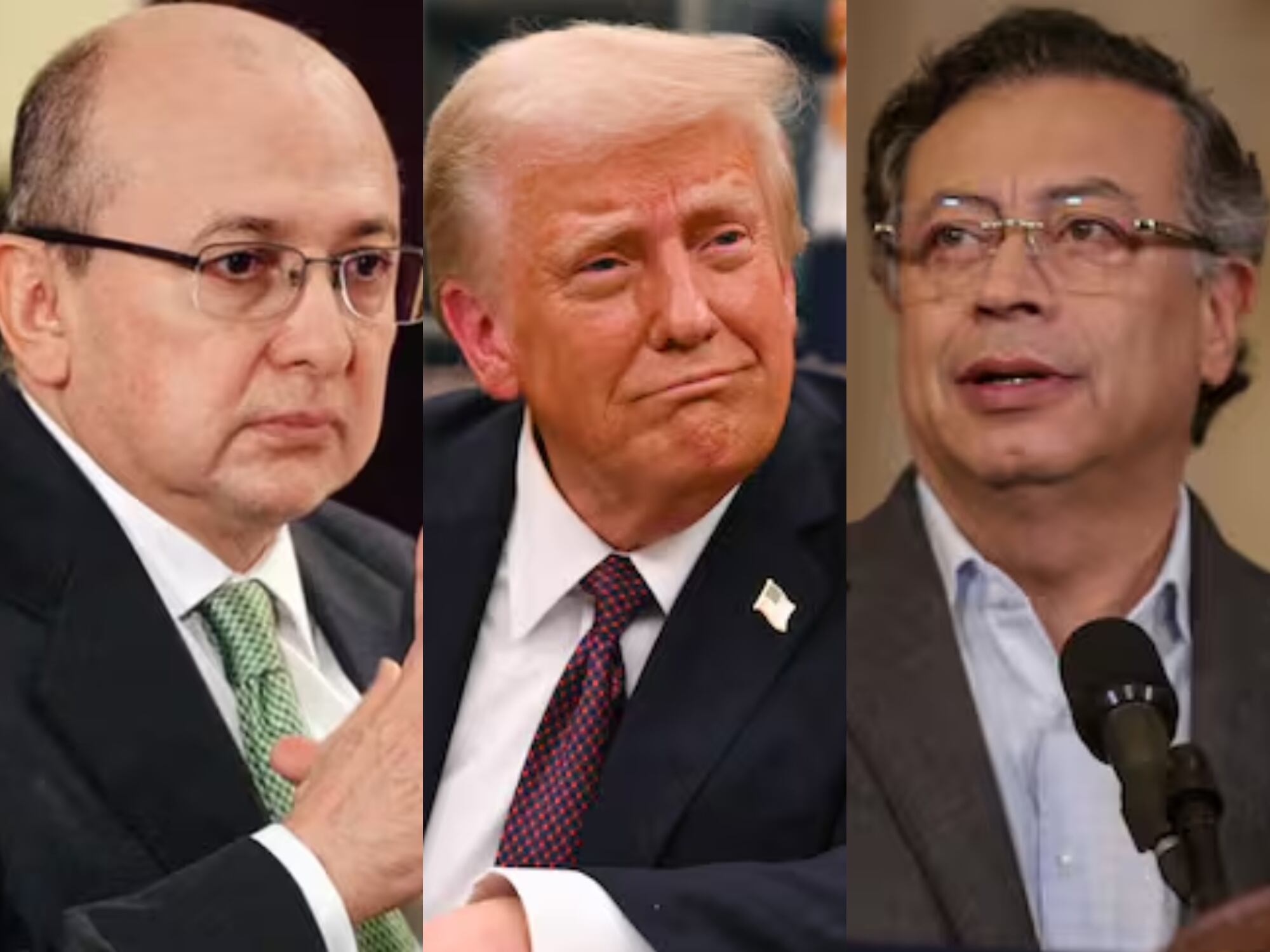 Montealegre, Trump y Petro