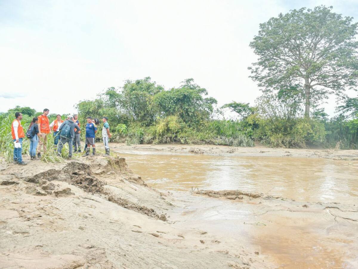 Alrededor de 800 familias en la Zona Bananera, Magdalena afectadas por las fuertes lluvias