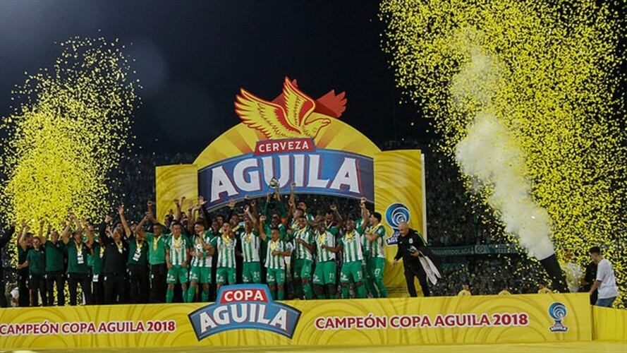 Atlético Nacional campeón de la Copa Águila 2018. Foto: Colprensa