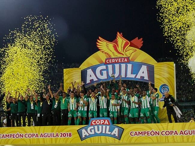 Atlético Nacional campeón de la Copa Águila 2018. Foto: Colprensa
