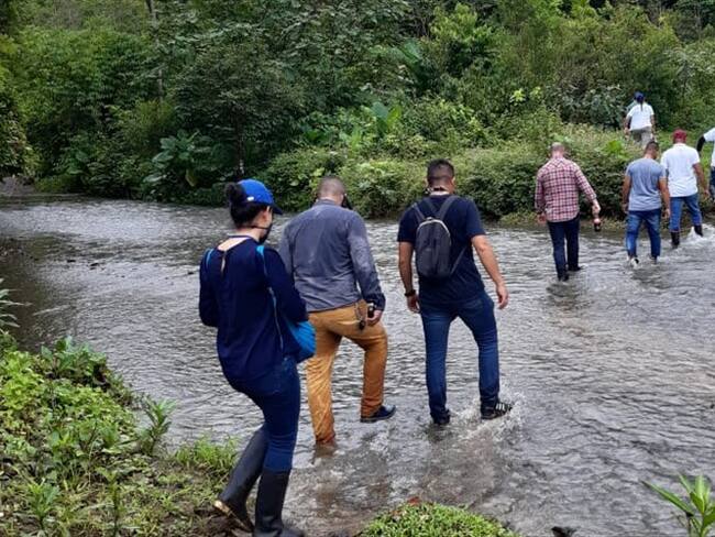 Los reincorporados habían denunciado amenazas y se mudarán al municipio de Mutatá.. Foto: Cortesía Consejería Presidencial para la Estabilización