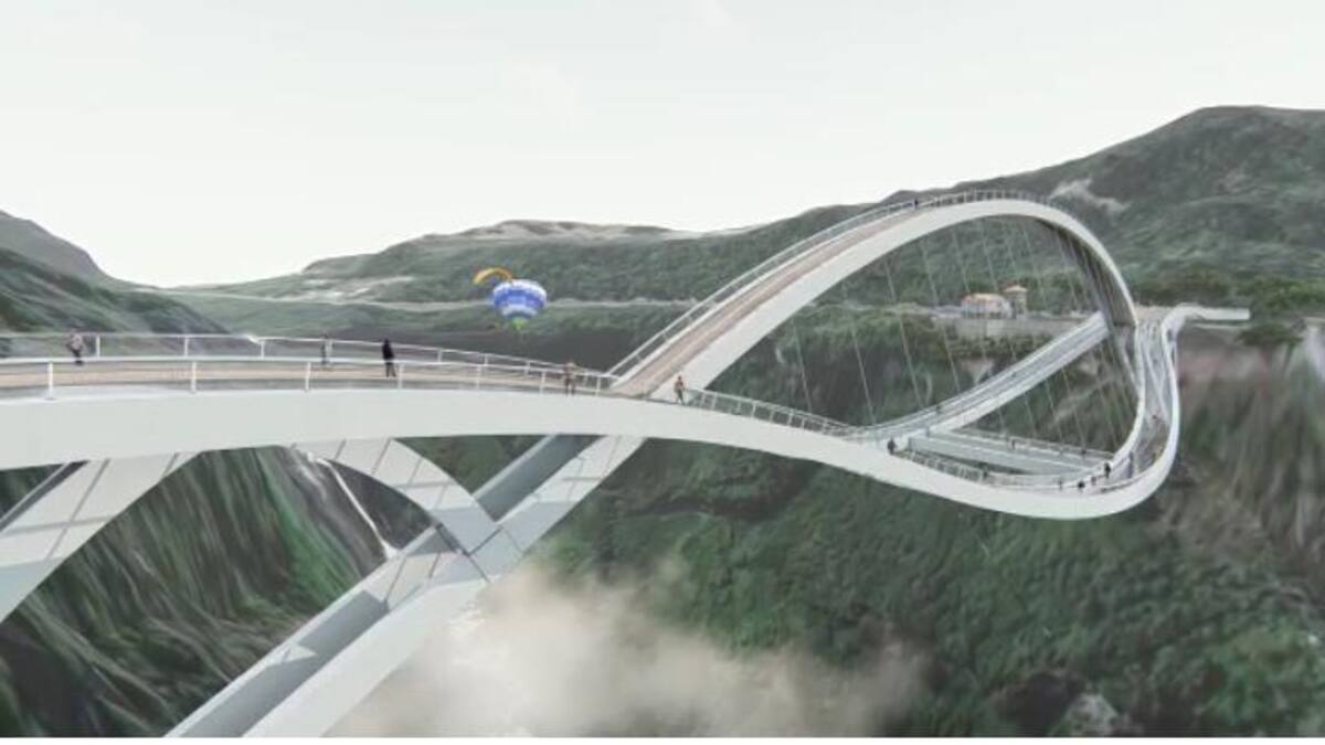 Construirán puente de vidrio en el Salto del Tequendama