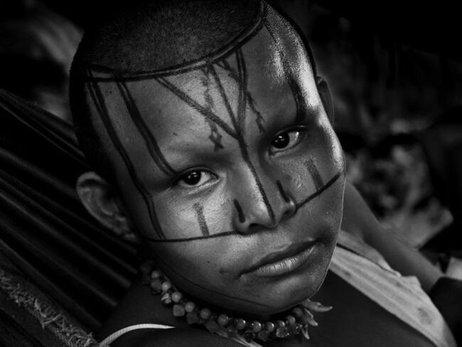 Desplazados de su territorio ancestral por la violencia guerrillera y cocalera, los Nukak han afrontado una grave problemática que supera décadas. Foto: Getty Images / JAN SOCHOR