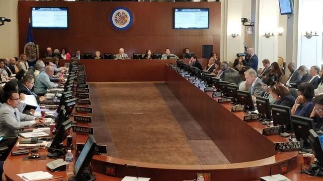 La OEA rechazó por consenso separación de familias migrantes en EEUU. Foto: Agencia Anadolu