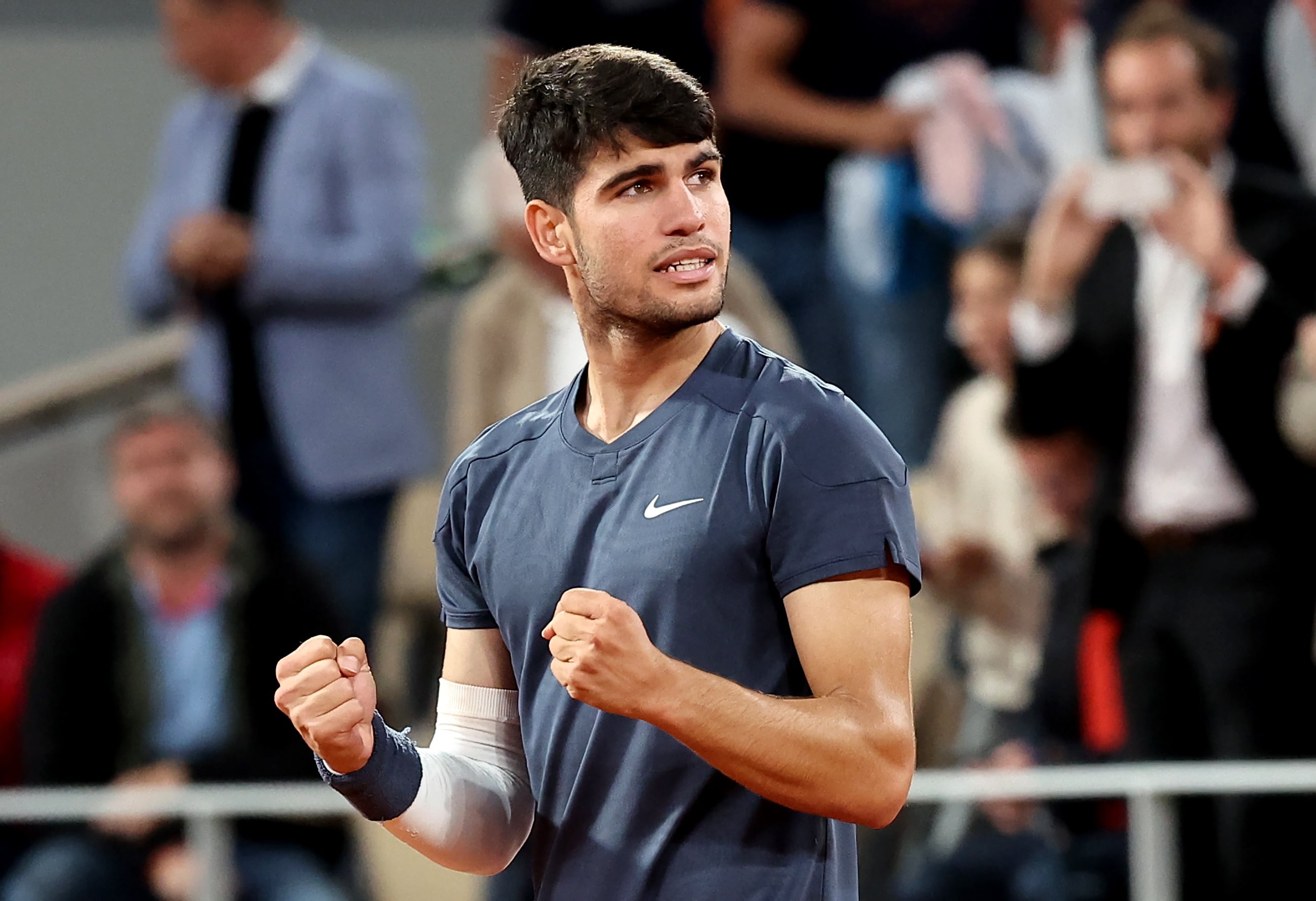 Carlos Alcaraz. Foto: EFE/EPA/CHRISTOPHE PETIT TESSON