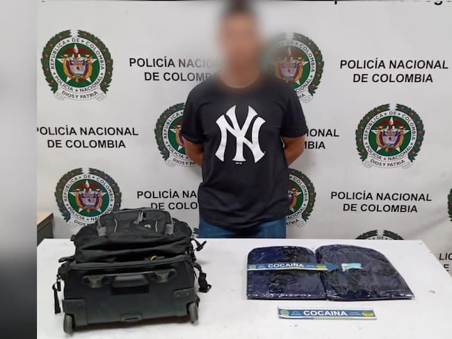Incautación de cocaína en El Dorado. Foto: Policía Nacional