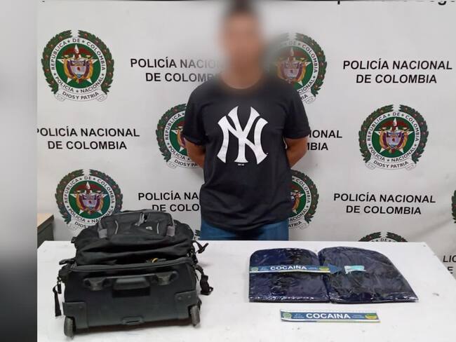 Incautación de cocaína en El Dorado. Foto: Policía Nacional