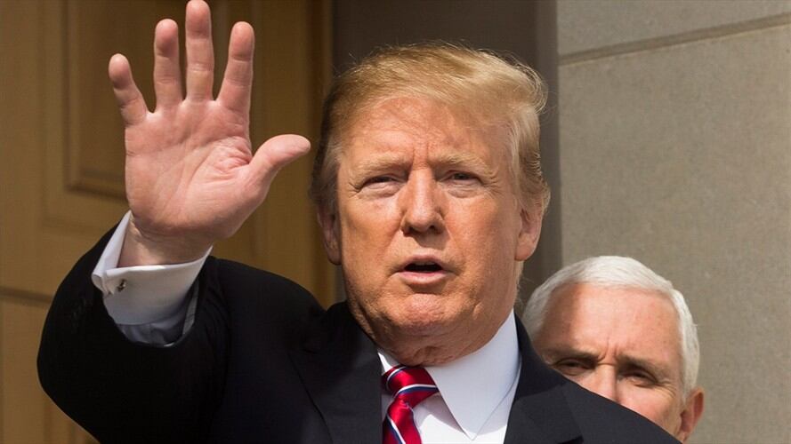 El presidente de Estados Unidos, Donald Trump . Foto: Agencia EFE