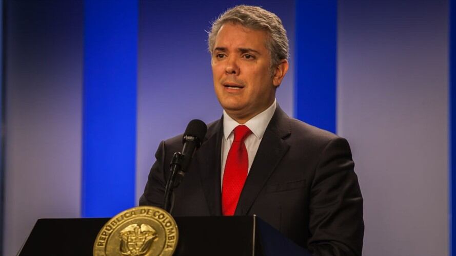 Iván Duque, presidente de la República. Foto: Getty Images