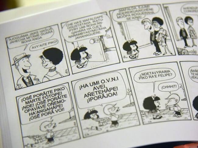Quino pone a reflexionar a los bogotanos con "El mundo según Mafalda"
