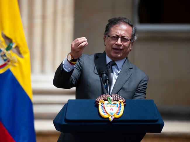 Presidente Gustavo Petro. Foto de: Chepa Beltran/Long Visual Press/Universal Images Grupo vía Getty Images)