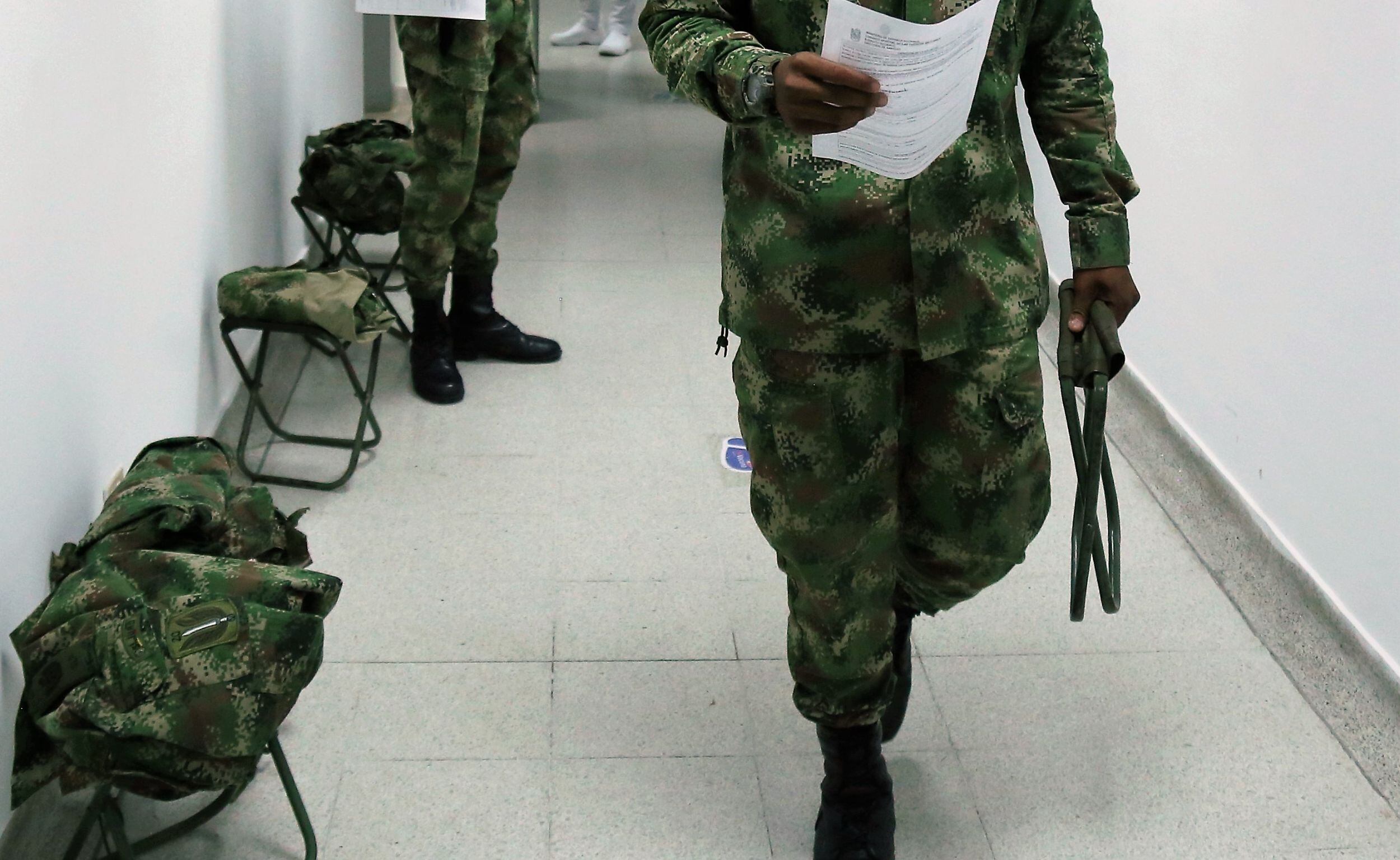 En los hechos resultaron heridos dos militares más. Crédito: Colprensa.