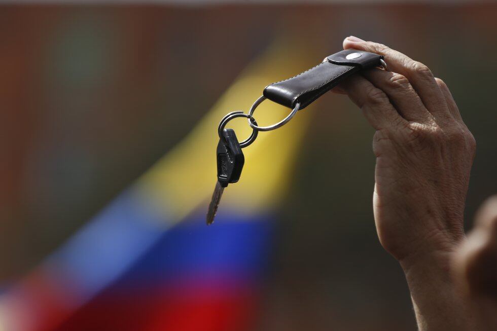 Imagen de referencia de protesta de transportadores. Foto: Colprensa