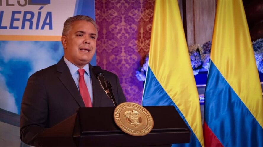 El jefe de Estado aseguró que este fenómeno ha destruido la separación de poderes y la prensa libre . Foto: Cancillería