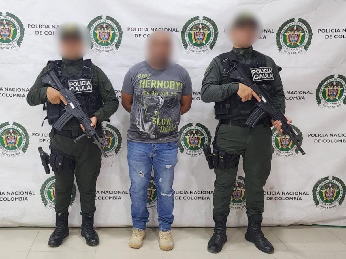 Capturan a alias ‘Ronaldo’, señalado de ordenar acciones terroristas en el Alto Sinú