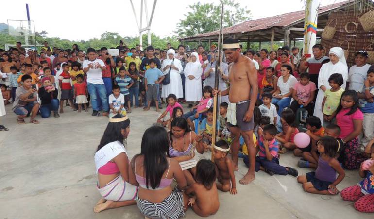 Comunidad Motilón Barí. Foto: Archivo.