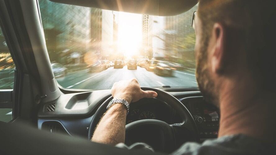 Conductor trata de huir . Foto: Getty Images