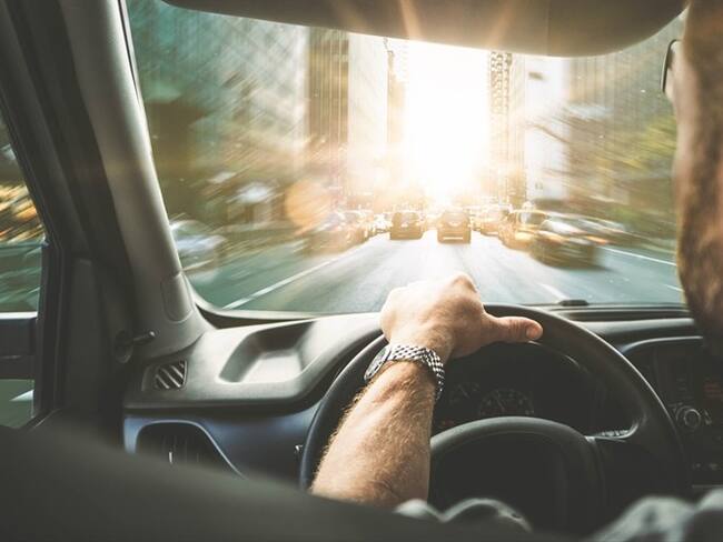 Conductor trata de huir . Foto: Getty Images