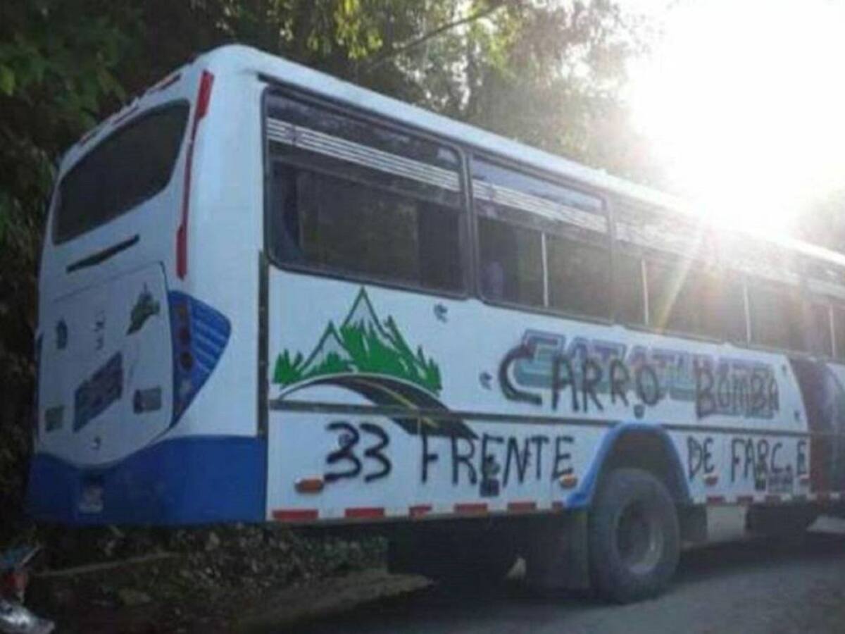 Alerta en Norte de Santander por supuesto carro bomba en el Catatumbo