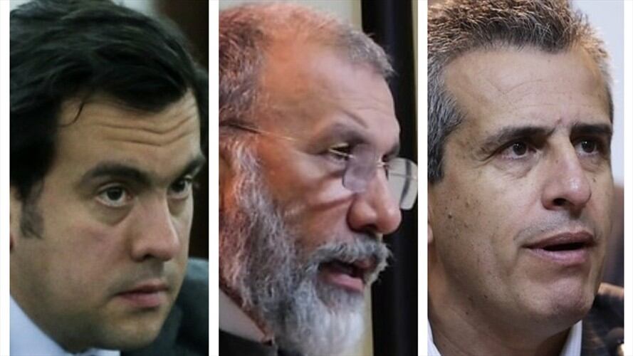 Rodrigo Lara, Roy Barreras y Luis Fernando Velasco. Foto: Colprensa