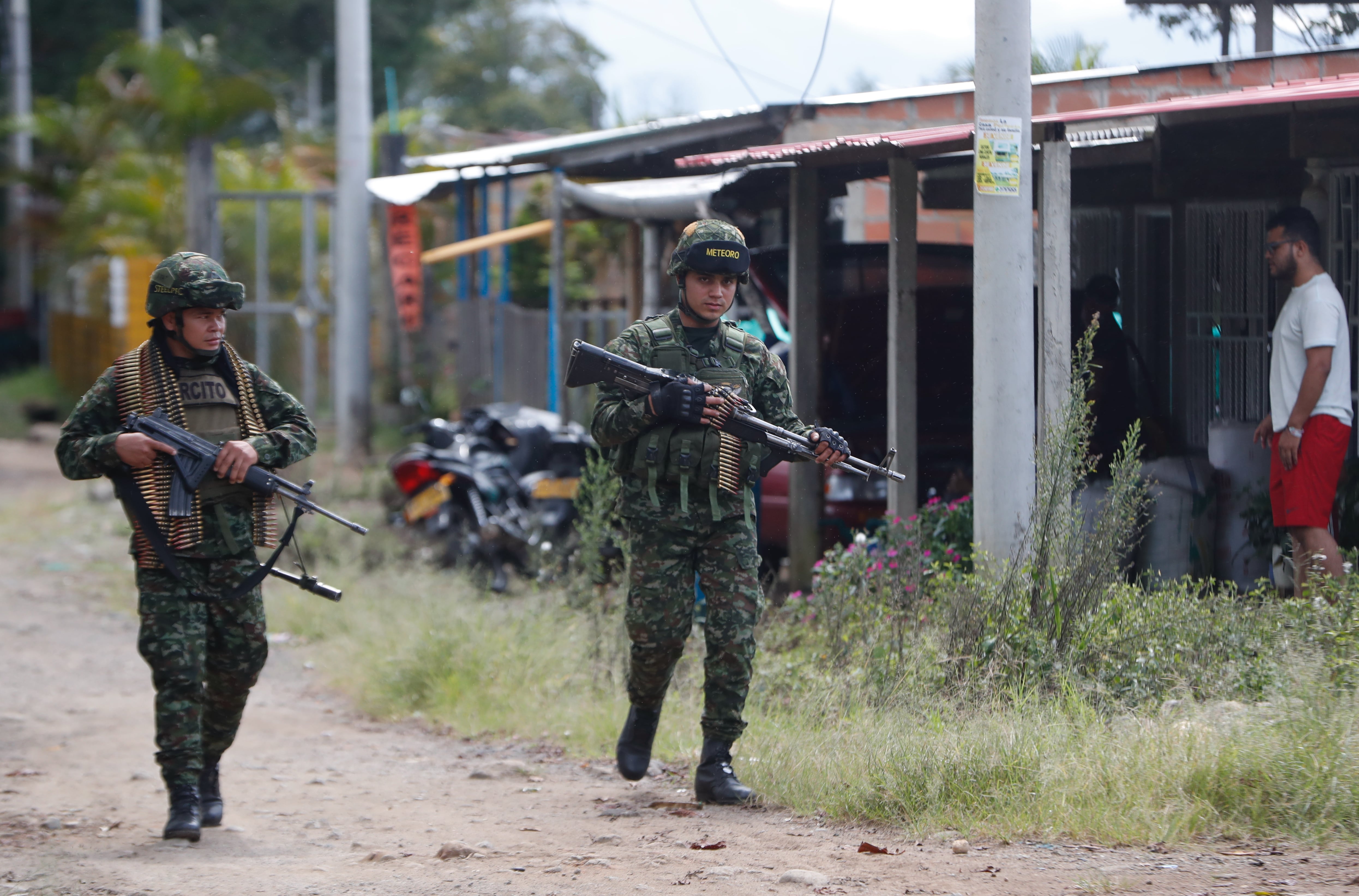 Conflicto en Cauca. Foto: EFE.