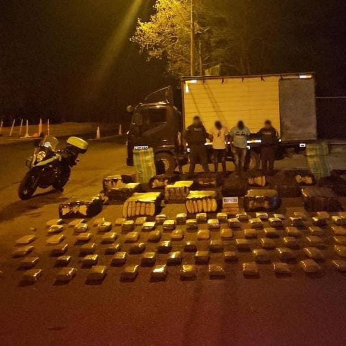 Policía de Córdoba incautó una tonelada de marihuana proveniente del Valle del Cauca