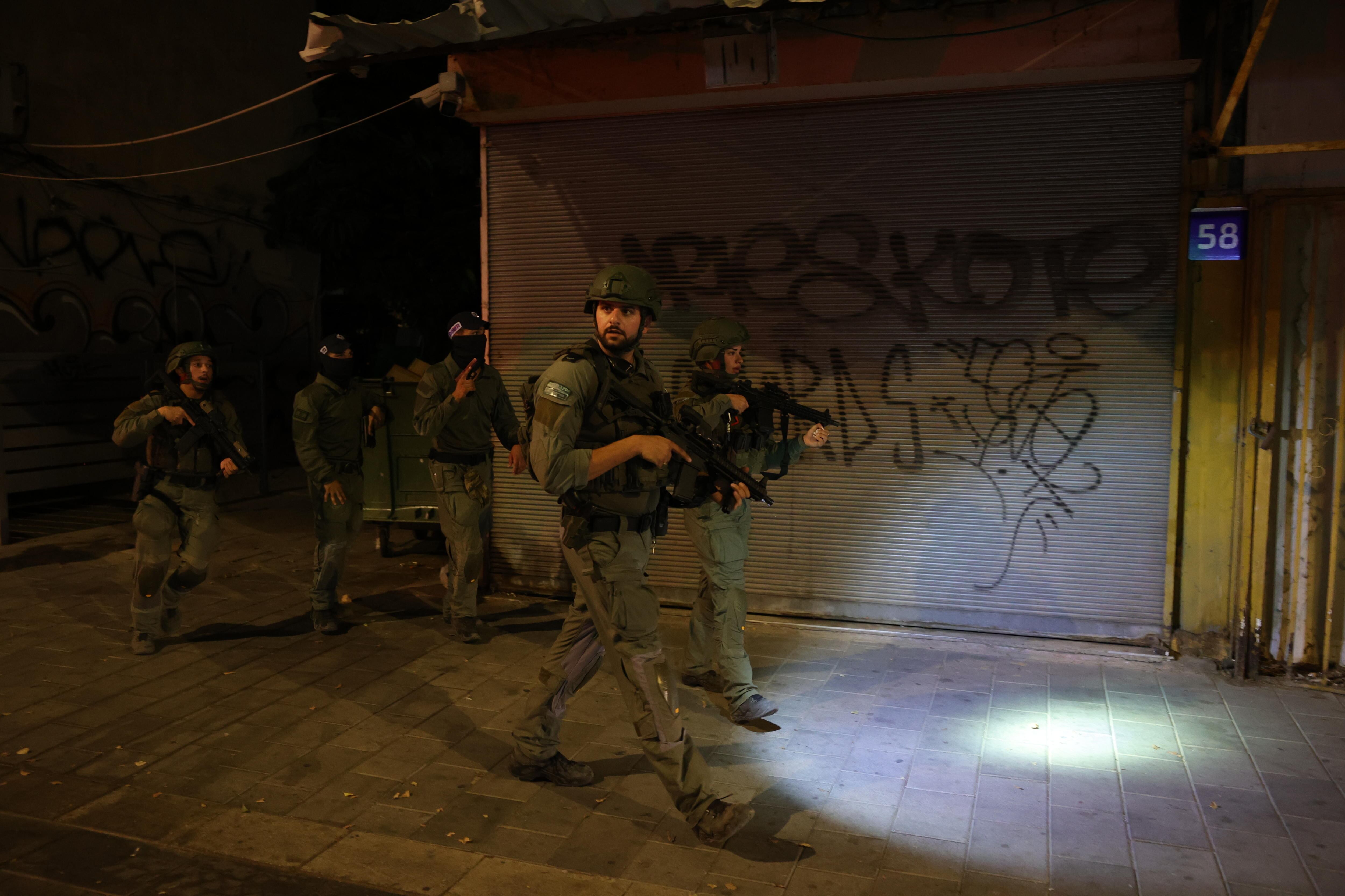 Ejército de Israel en Tel Aviv. Foto: EFE.