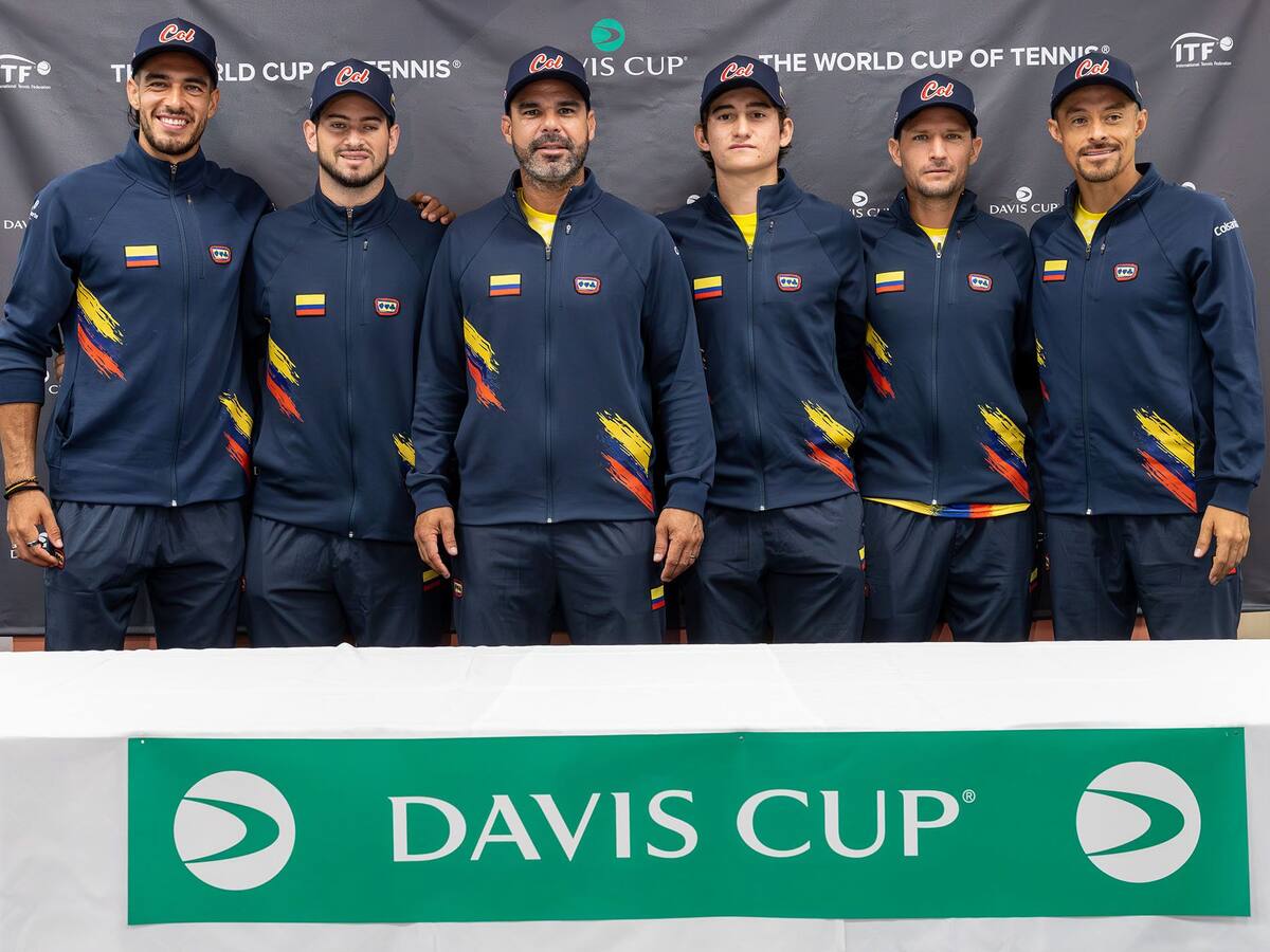 ¿Cuáles son los posibles rivales de Colombia en la Copa Davis 2026?