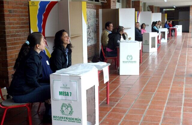 Jurados de votación. Foto: Colprensa
