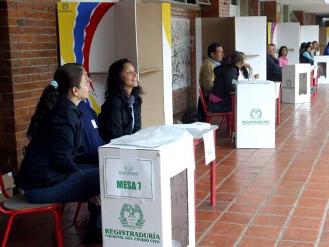 Jurados de votación. Foto: Colprensa