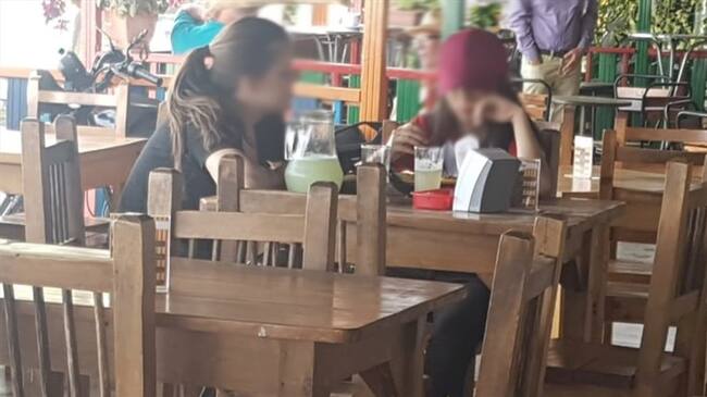 Jóvenes desaparecidas en Bogotá fueron ubicadas en Guatapé, Antioquia. Foto: Policía Metropolitana de Bogotá.