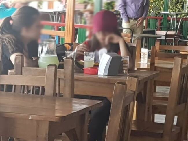 Jóvenes desaparecidas en Bogotá fueron ubicadas en Guatapé, Antioquia. Foto: Policía Metropolitana de Bogotá.