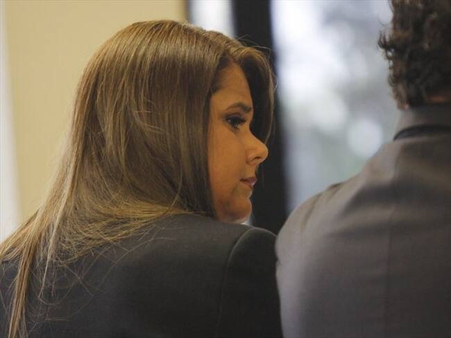 Lucy Luna, sposa del ex senador Iván Moreno.. Foto: Colprensa