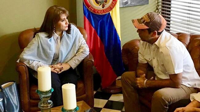 Agente Especial de Electricaribe se reunió con el alcalde Alejandro Char . Foto: Electricaribe