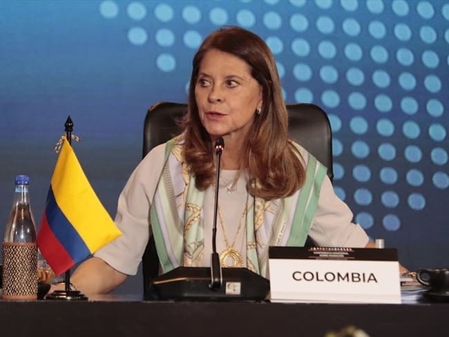 La canciller y vicepresidenta Marta Lucía Ramírez anunció que Colombia extenderá la jurisdicción consular de su Embajada en Marruecos.. Foto: Colprensa