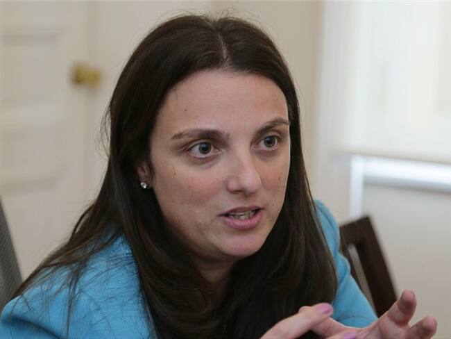 Ministra de las Tic, Karen Abudinen. Foto: Colprensa - Sofía Toscano