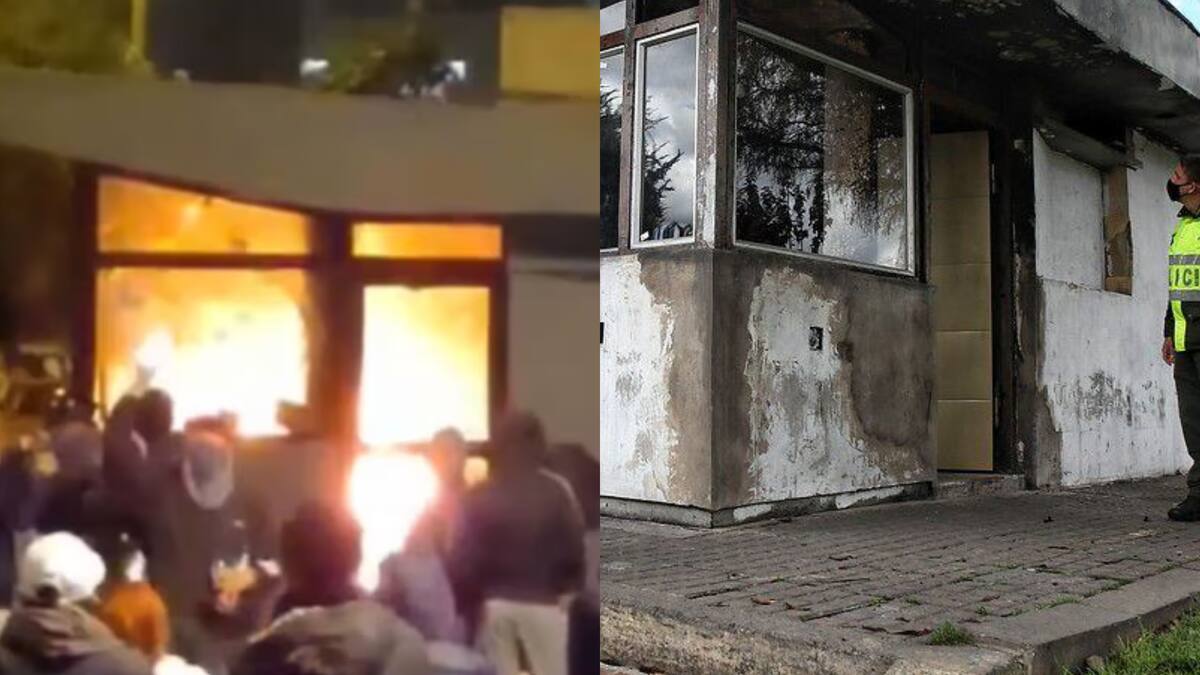 CAI La Aurora: Condenan a los hombres que querían quemar vivos a 15 policías en Bogotá