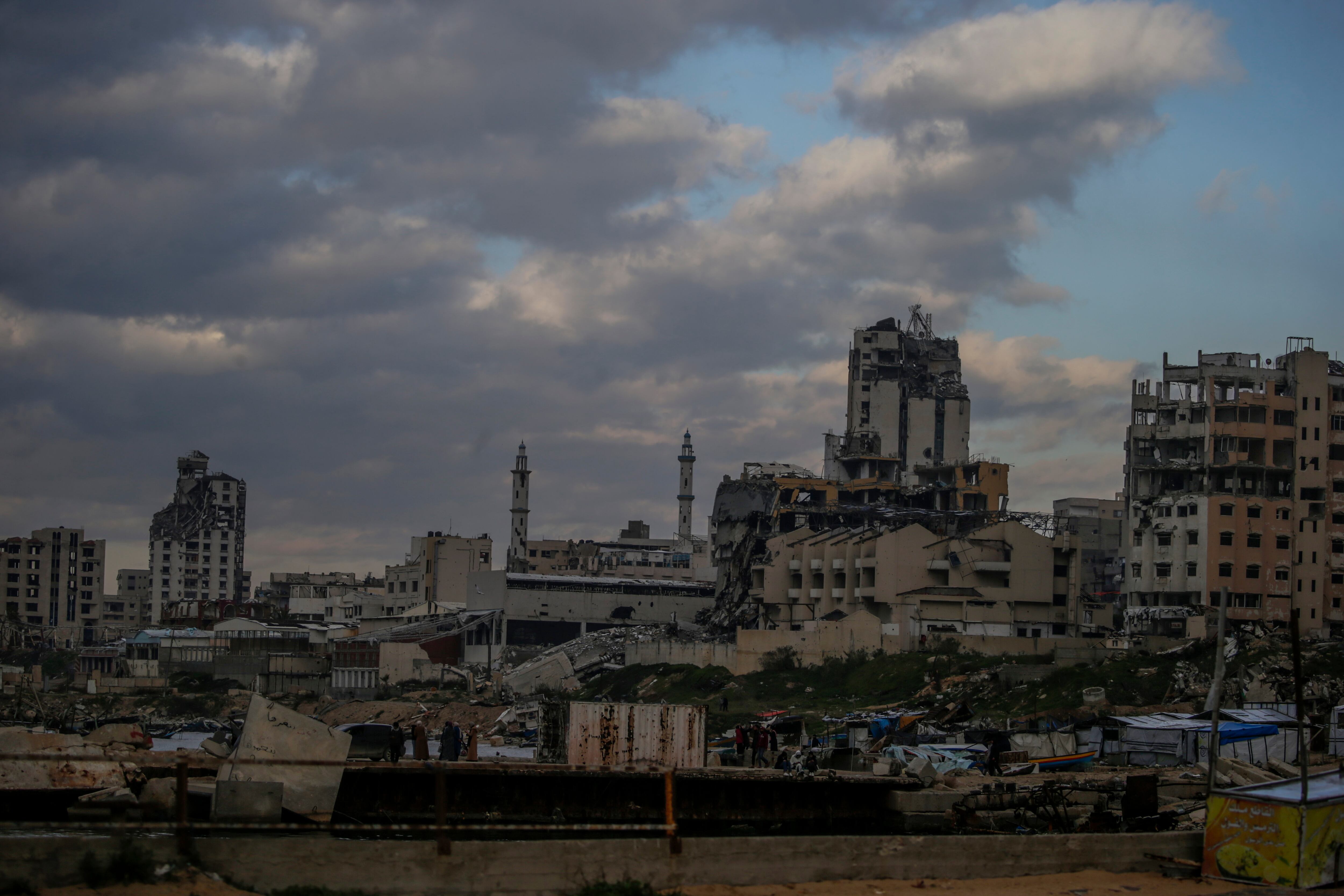 Franja de Gaza. Foto: EFE.