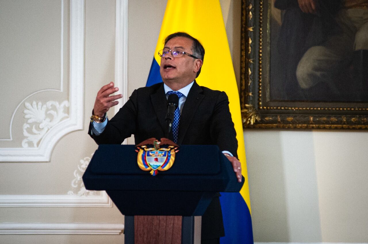 Presidente de Colombia Gustavo Petro. Foto: Getty Images.