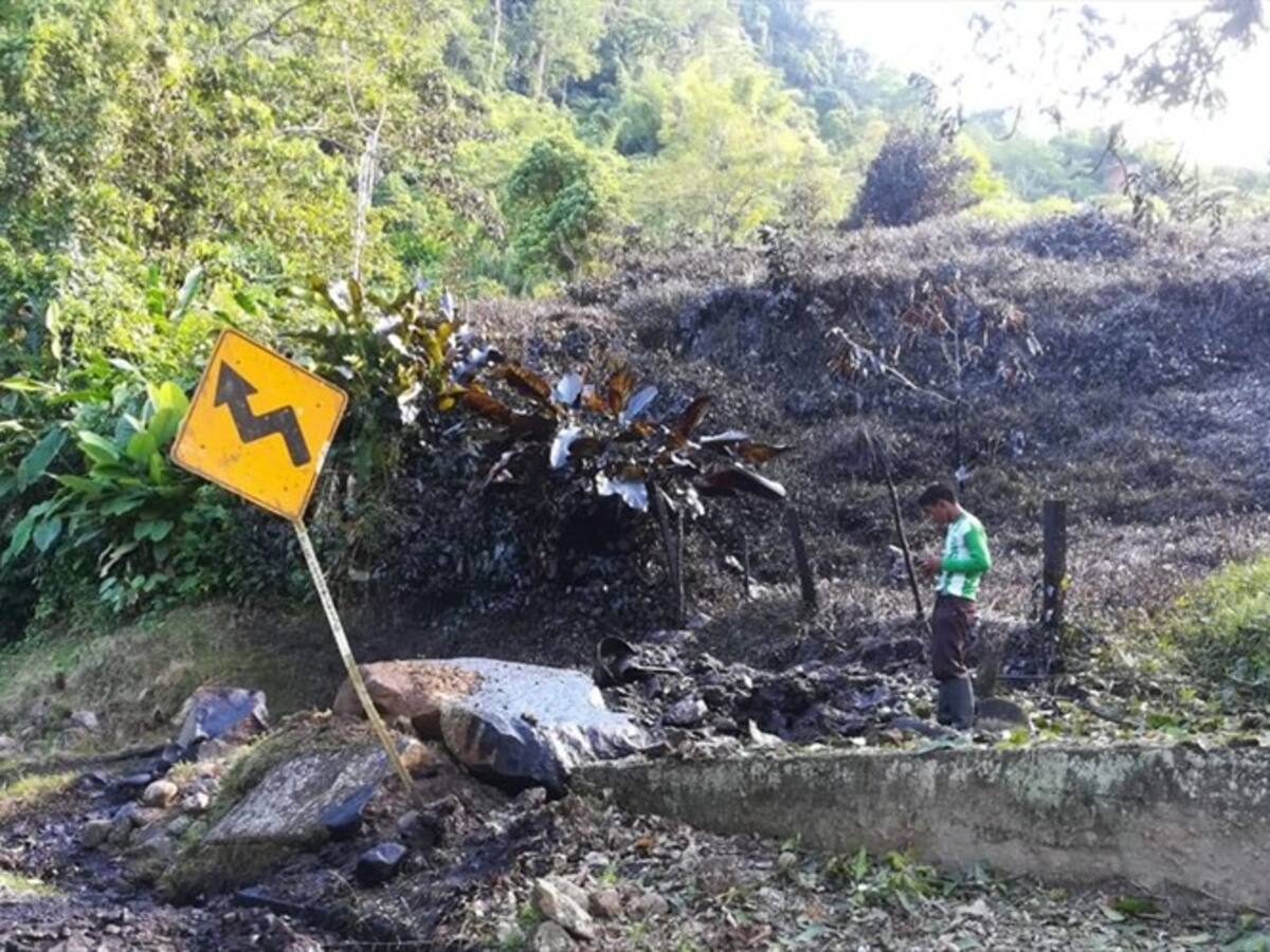 Se registró nuevo atentado al Oleoducto Caño Limón Coveñas en Norte de Santander