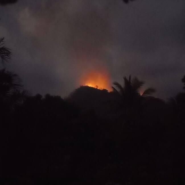 Incendio en la Sierra/ Lino Pereira