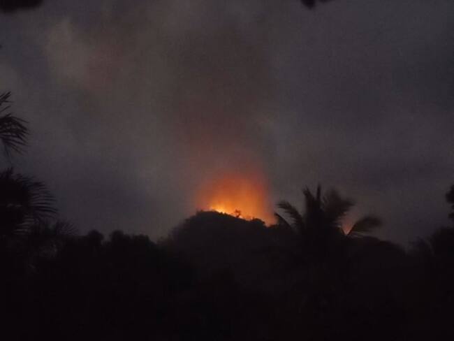 Incendio en la Sierra/ Lino Pereira